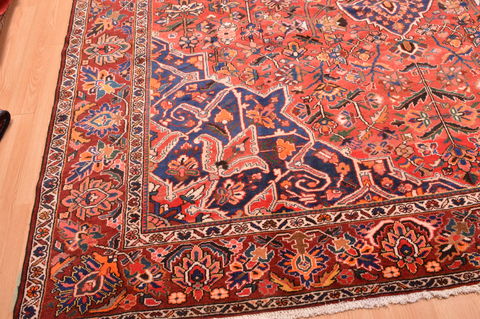 Bakhtiar Brown Hand Knotted 108 X 163 Area Rug 100-89841 Image 6
