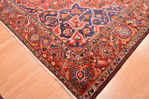 Bakhtiar Brown Hand Knotted 108 X 163 Area Rug 100-89841 Image 8