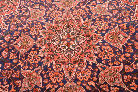 Bakhtiar Brown Hand Knotted 108 X 163 Area Rug 100-89841 Image 9