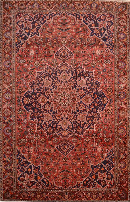 Bakhtiar Brown Hand Knotted 108 X 163 Area Rug 100-89841 Image 0