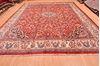 Sarouk Red Hand Knotted 107 X 1310  Area Rug 100-89842 Thumb 1