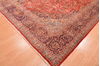 Kashan Red Hand Knotted 101 X 140 Area Rug 100-89843 Thumb 9