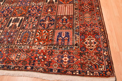 Bakhtiar Brown Hand Knotted 911 X 128 Area Rug 100-89844 Image 10