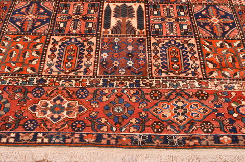 Bakhtiar Brown Hand Knotted 911 X 128 Area Rug 100-89844 Image 11