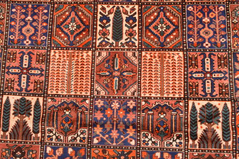 Bakhtiar Brown Hand Knotted 911 X 128 Area Rug 100-89844 Image 13