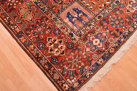 Bakhtiar Brown Hand Knotted 911 X 128 Area Rug 100-89844 Image 14