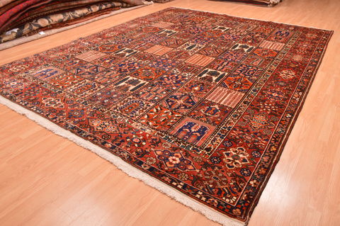 Bakhtiar Brown Hand Knotted 911 X 128 Area Rug 100-89844 Image 2