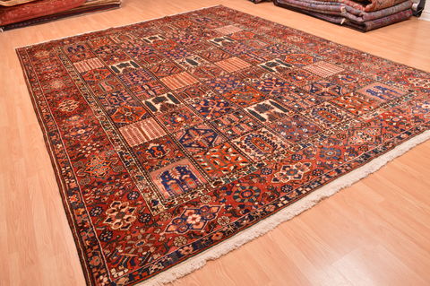 Bakhtiar Brown Hand Knotted 911 X 128 Area Rug 100-89844 Image 3