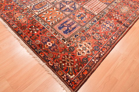 Bakhtiar Brown Hand Knotted 911 X 128 Area Rug 100-89844 Image 7