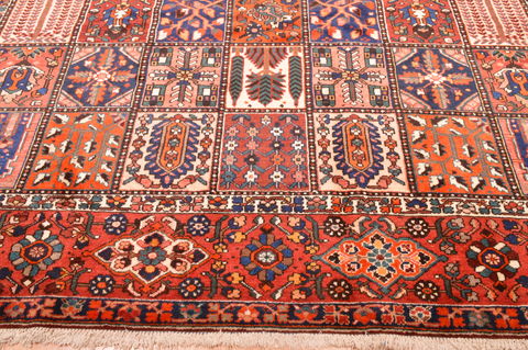 Bakhtiar Brown Hand Knotted 911 X 128 Area Rug 100-89844 Image 8