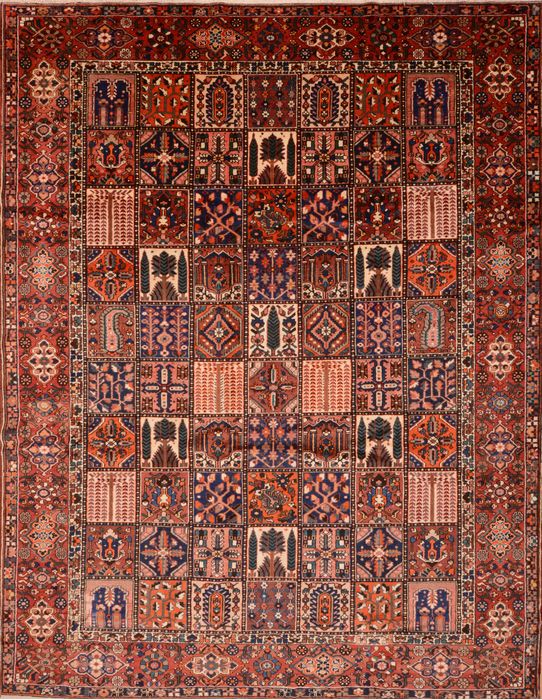 Bakhtiar Brown Hand Knotted 911 X 128 Area Rug 100-89844 Image 0