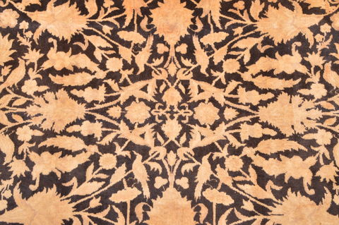 Chobi Black Hand Knotted 73 X 94 Area Rug 100-89846 Image 13