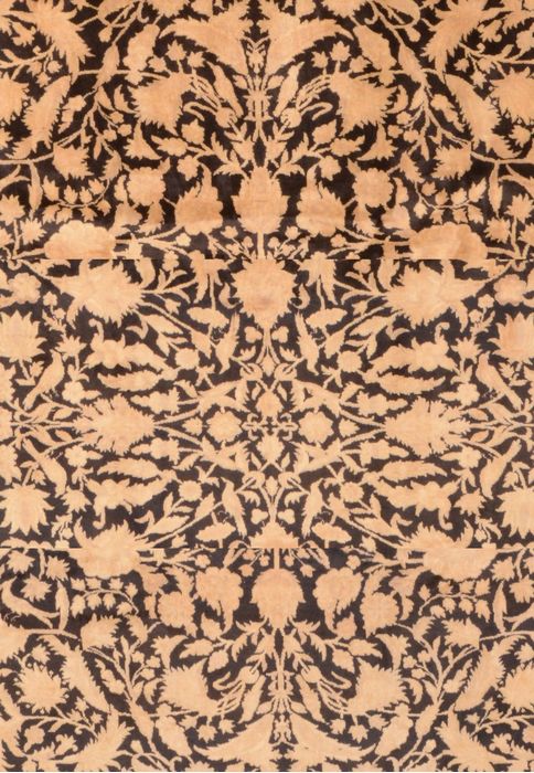 Chobi Black Hand Knotted 73 X 94 Area Rug 100-89846 Image 0