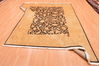 Chobi Black Hand Knotted 73 X 94 Area Rug 100-89846 Thumb 17