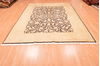 Chobi Black Hand Knotted 73 X 94 Area Rug 100-89846 Thumb 4