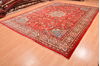 Moshk Abad Red Hand Knotted 100 X 136  Area Rug 100-89849 Thumb 2