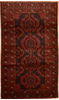 Baluch Blue Hand Knotted 39 X 69 Area Rug 100-89853 Thumb 0