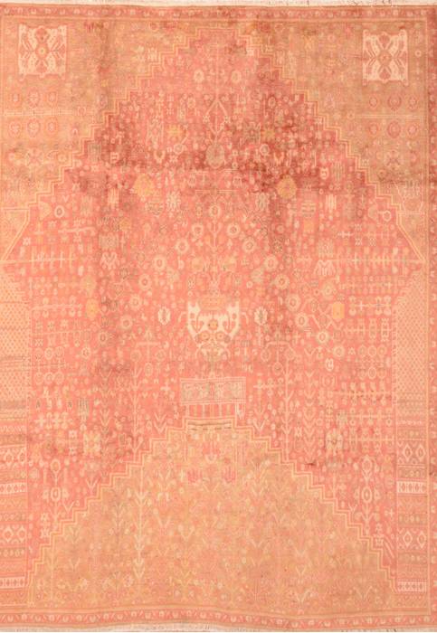 Qashqai Red Hand Knotted 64 X 86 Area Rug 100-89857 Image 0