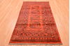 Khan Mohammadi Orange Hand Knotted 38 X 67  Area Rug 100-89862 Thumb 1