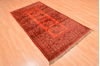 Khan Mohammadi Orange Hand Knotted 38 X 67  Area Rug 100-89862 Thumb 6