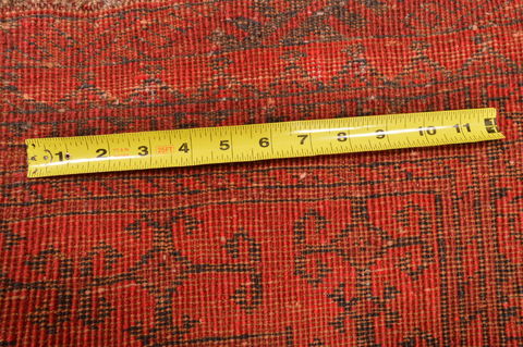 Khan Mohammadi Red Hand Knotted 410 X 73 Area Rug 100-89863 Image 14