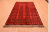 Khan Mohammadi Red Hand Knotted 410 X 73 Area Rug 100-89863 Thumb 1