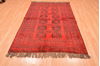 Khan Mohammadi Red Hand Knotted 410 X 73 Area Rug 100-89863 Thumb 4
