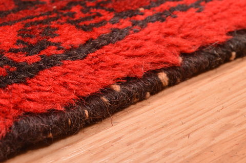 Khan Mohammadi Red Hand Knotted 51 X 610 Area Rug 100-89865 Image 12