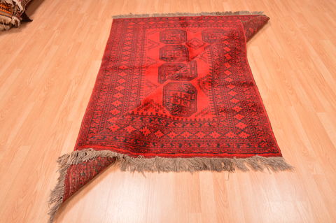 Khan Mohammadi Red Hand Knotted 51 X 610 Area Rug 100-89865 Image 14