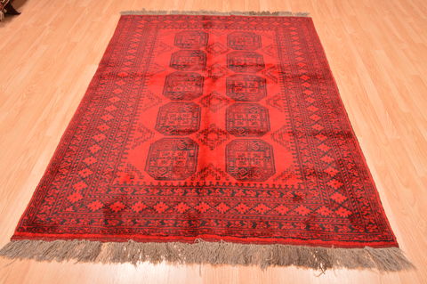 Khan Mohammadi Red Hand Knotted 51 X 610 Area Rug 100-89865 Image 4