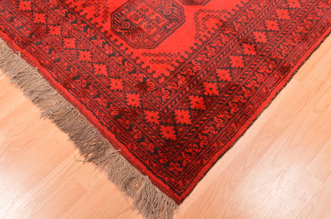 Khan Mohammadi Red Hand Knotted 51 X 610 Area Rug 100-89865 Image 8