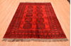 Khan Mohammadi Red Hand Knotted 51 X 610  Area Rug 100-89865 Thumb 1