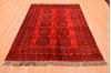 Khan Mohammadi Red Hand Knotted 51 X 610 Area Rug 100-89865 Thumb 1