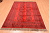 Khan Mohammadi Red Hand Knotted 51 X 610  Area Rug 100-89865 Thumb 4
