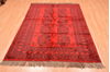 Khan Mohammadi Red Hand Knotted 51 X 610 Area Rug 100-89865 Thumb 4
