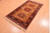 Khan Mohammadi Yellow Hand Knotted 39 X 62 Area Rug 100-89866 Thumb 2
