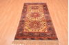 Khan Mohammadi Yellow Hand Knotted 39 X 62 Area Rug 100-89866 Thumb 4