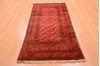 Khan Mohammadi Red Runner Hand Knotted 35 X 67  Area Rug 100-89867 Thumb 1