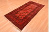 Khan Mohammadi Red Runner Hand Knotted 35 X 67  Area Rug 100-89867 Thumb 6