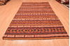 Kilim Brown Hand Knotted 310 X 84 Area Rug 100-89872 Thumb 4