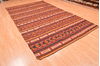 Kilim Brown Hand Knotted 310 X 84 Area Rug 100-89872 Thumb 5