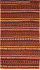 Kilim Brown Hand Knotted 310 X 84 Area Rug 100-89872 Thumb 0