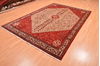Abadeh Red Hand Knotted 68 X 101  Area Rug 100-89873 Thumb 2