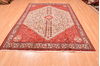 Abadeh Red Hand Knotted 68 X 101  Area Rug 100-89873 Thumb 4
