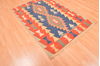 Kilim Orange Hand Knotted 310 X 58 Area Rug 100-89875 Thumb 5