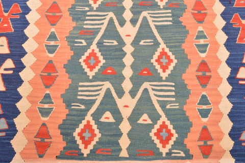 Kilim Red Flat Woven 38 X 56 Area Rug 100-89876 Image 7