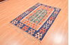 Kilim Red Flat Woven 38 X 56  Area Rug 100-89876 Thumb 2