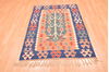 Kilim Red Flat Woven 38 X 56  Area Rug 100-89876 Thumb 4