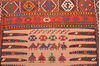 Kilim Red Flat Woven 310 X 47  Area Rug 100-89877 Thumb 9