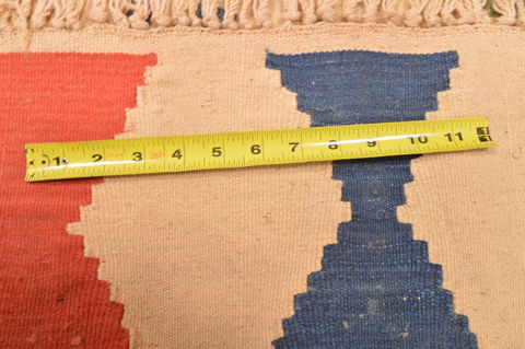 Kilim Blue Hand Knotted 39 X 57 Area Rug 100-89881 Image 10